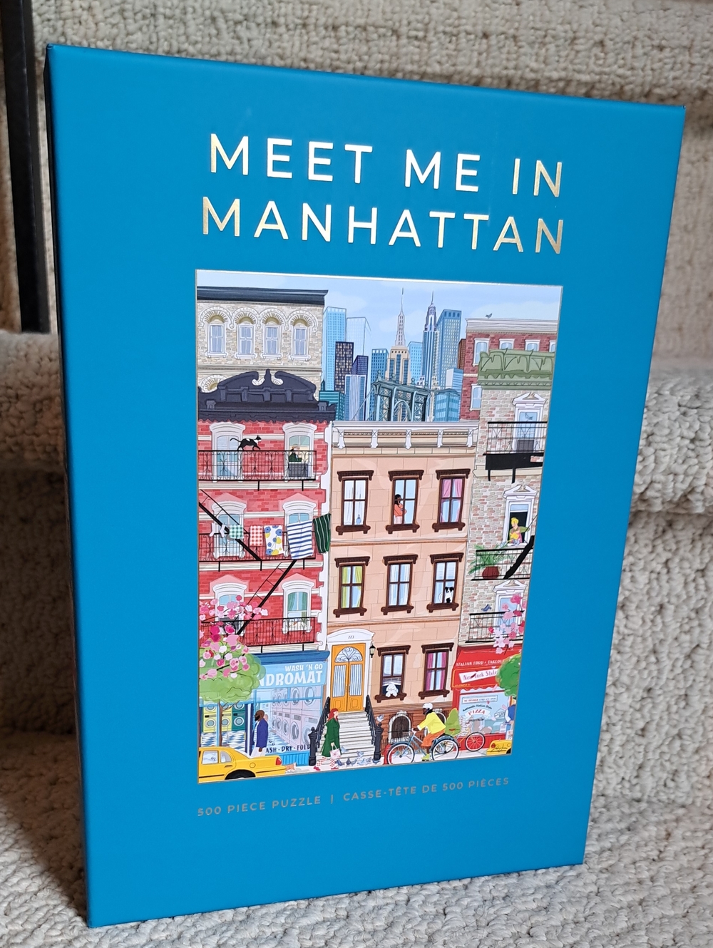 HOBBRY Meet Me In Manhattan 500 Piece Jigsaw Puzzle